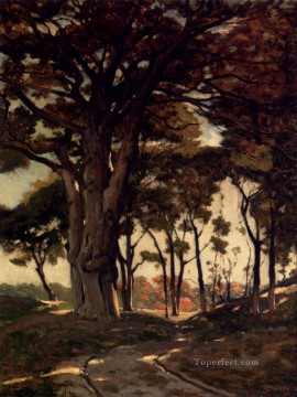 Woo Barbizon paisaje Henri Joseph Harpignies Pinturas al óleo